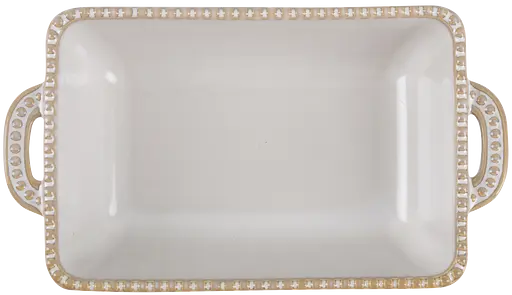 Форма для запікання Limited Edition Allegra Biege прямокутна кам'яна кераміка 20.5х11.5х5.5 см (GJH009-20-2-129) - фото 4