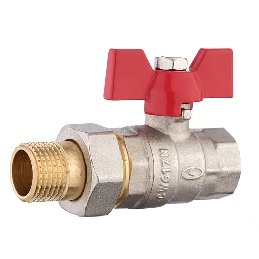 Кран кульовий прямий з американкою Solomon 1/2″ посилений 0021042 - фото 7