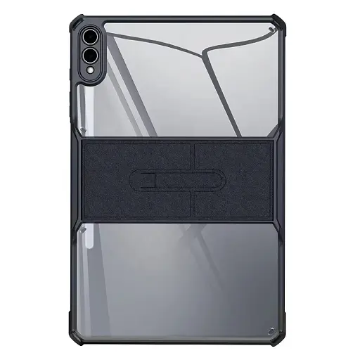 Чохол накладка з підставкою HunDD з посиленими кутами для Samsung Galaxy Tab S10+ / S9+ (12.4") Чорний - фото 2