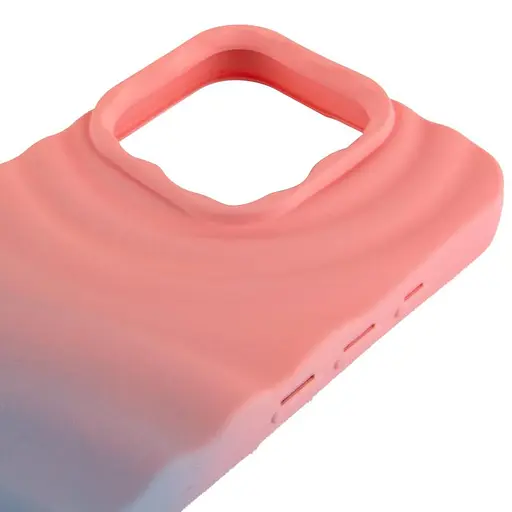 Чохол Epik TPU ColorWave для Apple iPhone 16 Pro 6.3 Peach/Sky - фото 4