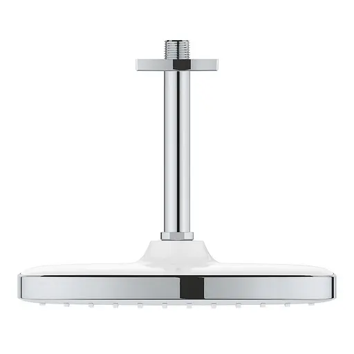 Лейка для верхнего душа с держателем Grohe Tempesta 250 Cube, Хром - фото 4