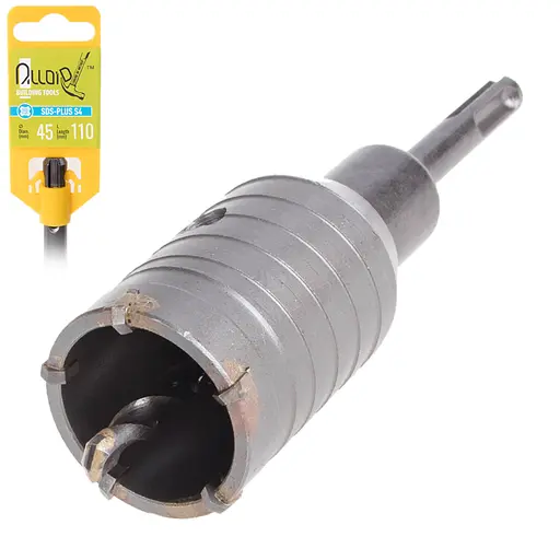 Свердло корончате Alloid Building Tools по бетону 45 мм p SDS адаптером 110 мм (HC-45110) - фото 2