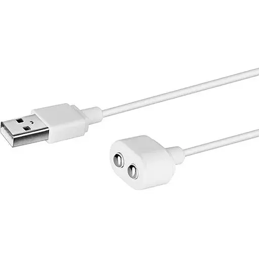 Зарядка (запасной кабель) для игрушек Satisfyer USB charging cable White - фото 2