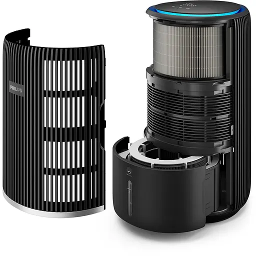 Очисник повітря Philips 2 в 1 PureProtect Water Series 3400 темно-сірий (AC3421/13) - фото 5