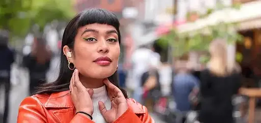 Наушники беспроводные Jabra Elite 5 ANC золотисто-бежевые - фото 10