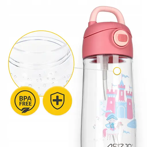 Пляшка для води дитяча 4FIZJO 550 мл Mix (P-5905973403726) - фото 5