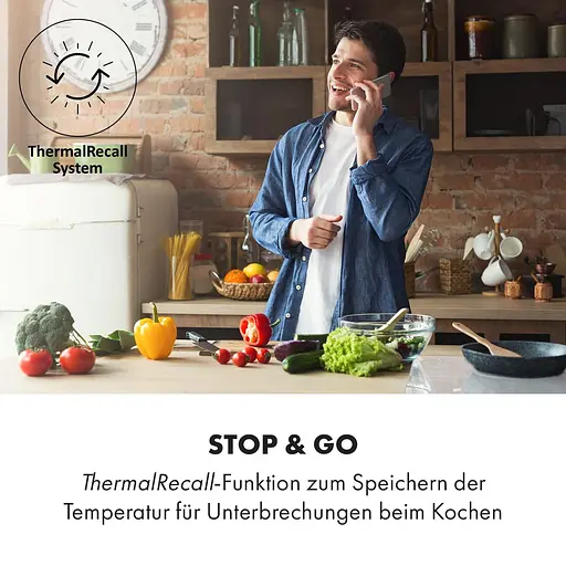 Вбудована індукційна варильна поверхня Klarstein Delicatessa 90 Hybrid (10035200) - фото 8