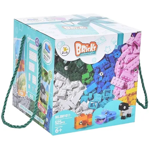 Детский конструктор Bricks Bambi SM1011 525 деталей - фото 1