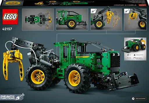 Конструктор LEGO Technic Трелевочный трактор "John Deere" 948L-II 1492 детали (42157) - фото 9