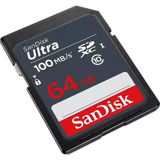 Карта памяти Sandisk 64Gb SD (SDSDUNR-064G-GN3IN) - фото 2