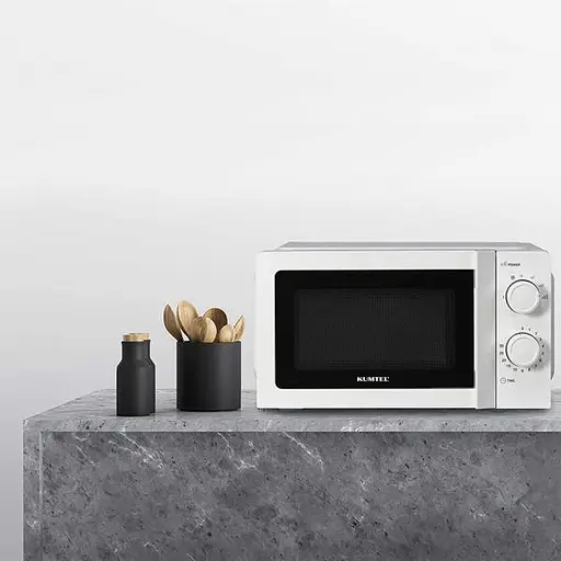 Мікрохвильова піч Kumtel HM-02 White - фото 3