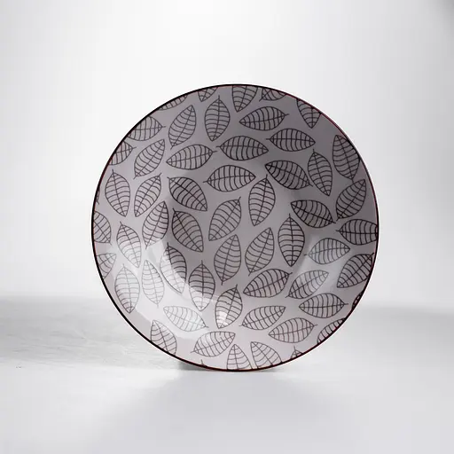 Столовий сервіз золотий на 6 персон 18 предметів набір фарфорових тарілок для сервірування столу сервіз тарілок Yiwu HP-HK-A6 - фото 5