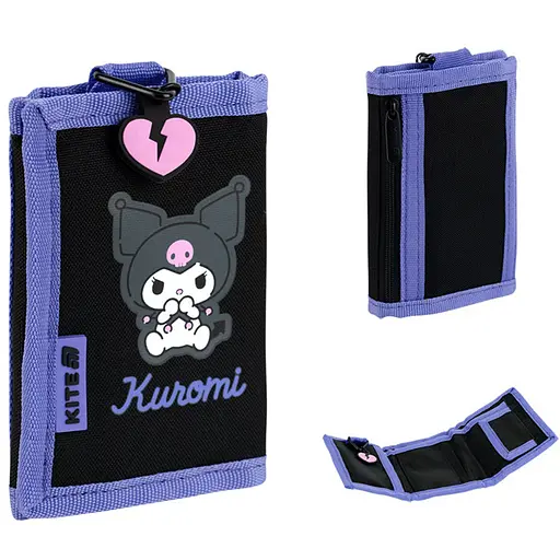Кошелек Kite Kuromi (HK26-598-1) - фото 1