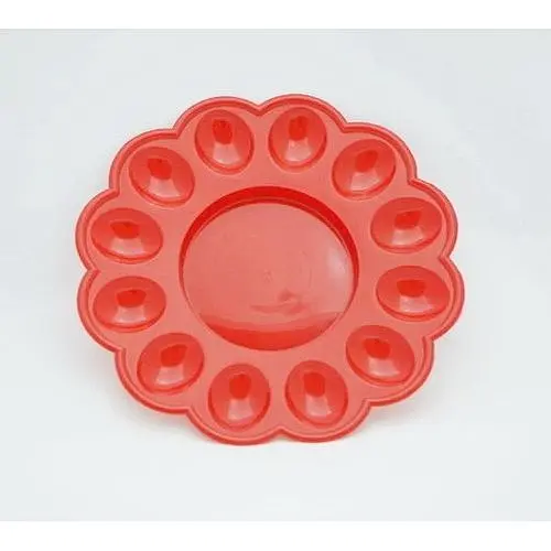 Пасхальне блюдо Time Eco декоративне 24.5 см в асортименті - фото 8