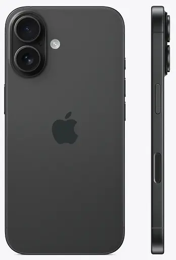 Смартфон Apple iPhone 16 256GB Black MYEE3 - фото 2