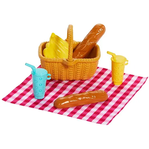 Набір Barbie Сімейний пікнік з ляльками Барбі та Челсі (JBF43) - фото 6