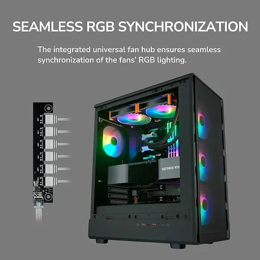 Корпус Cougar AIRFACE PURE PRO Black (AIRFACE PURE PRO Black) - фото 12