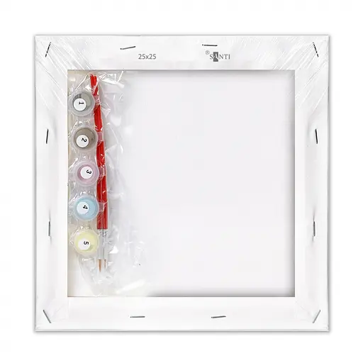 Картина по номерам Santi Лайн Френдс Браун Саллі Коні та Леонард на відпочинку 25х25см (955370) - фото 3