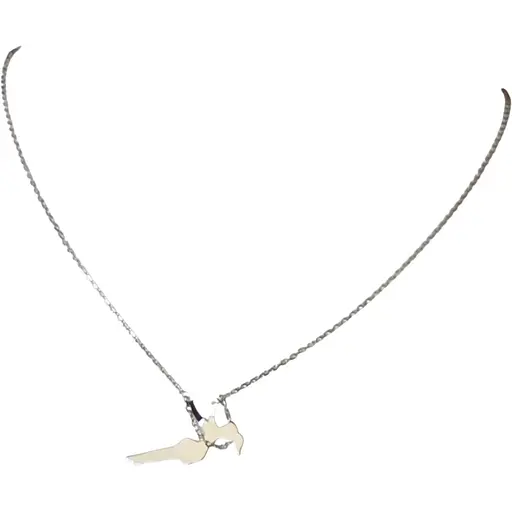 Серебряное колье Qvaliz Качели. 908-00890