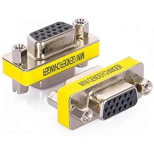Соединитель GRAND ВГА кабелей сращиватель джойнер VGA f мама мама адаптер