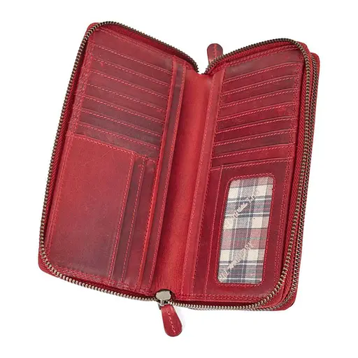 Шкіряний чоловічий клатч Hill&Burry 10х19х3 см nsa0001417 - фото 7