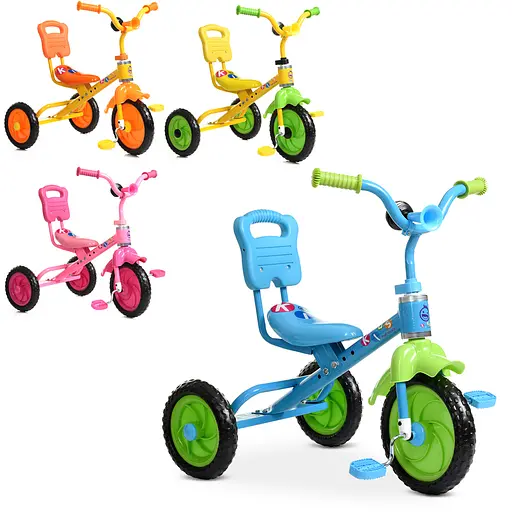 Велосипед триколісний, клаксон, 51x52x40 см (В асортименті) M1190 - фото 2
