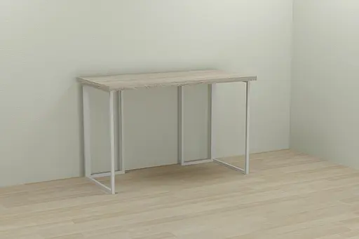 Компьютерный стол Ferrum-decor Ханна 75x140x60 белый ДСП Дуб Сонома 32мм (FRD-104016)