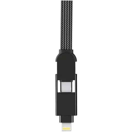 Кабель Rolling Square inCharge XL 3 м чорний (XLL01R) - фото 3