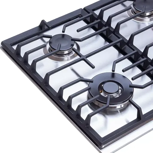 Поверхность газовая на металле Weilor GM W 624 SS - фото 4