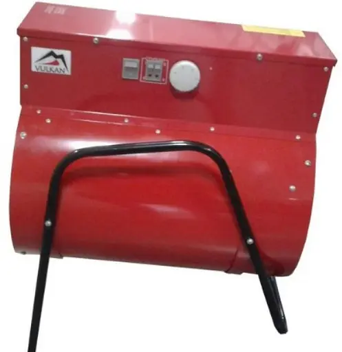 Електрична теплова гармата Vulkan 18кВт, площа обігріву 180 кВт, червоний, підлоговий, червоний, 380В (18000 ТП) - фото 3