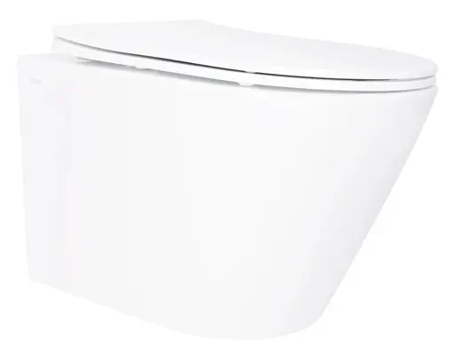 Унитаз подвесной Qtap Swan Ultra Quiet White, с сиденьем Slim Duroplast/Soft-close/Quick Release QT16335180W - фото 1