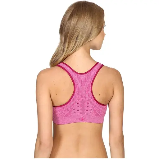 Бра Smart Wool Wm’s PhD Seamless Racerback Bra SO160 Berry Heather XS (1033-SW SO160.314-XS) - фото 2