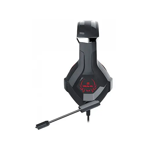 Навушники REAL-EL GDX-7575 Black-Red - фото 8