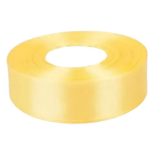 Лента для подарков (желтая) 70 м