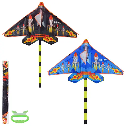 Повітряний змій Літак VZ2212 120*200 см, у пакеті (6955852000026) МІКС - фото 1