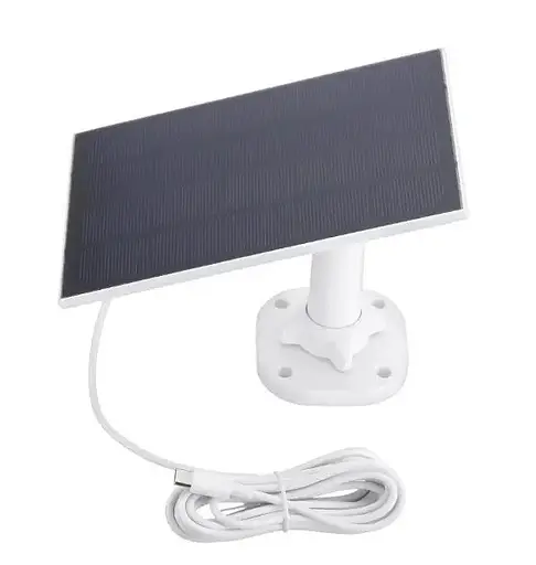 Уличная Wi-Fi камера видеонаблюдения Solar Wi-Fi Camera Q6 Защита IP65 Солнечная батарея Белая - фото 5