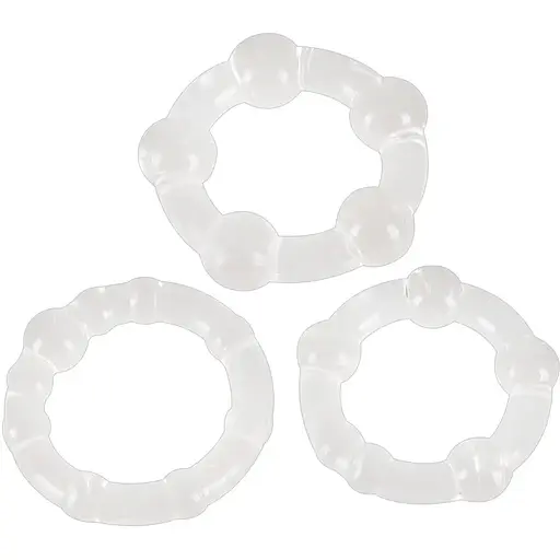 Набор эрекционных колец You2Toys Get Hard 3 шт. прозрачный