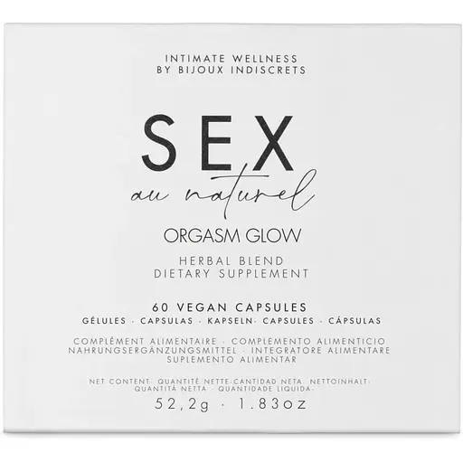 Капсули для лібідо Bijoux Indiscrets Sex au Naturel - Orgasm Glow - фото 3