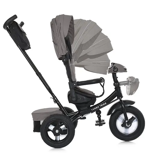Велосипед трехколесный MT 1007-13 Turbo Trike крепкая стальная рама поворотное сиденье (360°) - фото 4