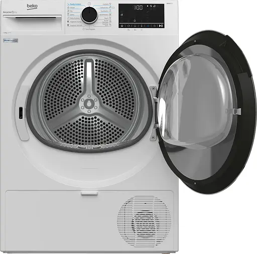 Beko Сушильна машина тепловий насос, 8кг, A+++, 60см, дисплей, білий - фото 3