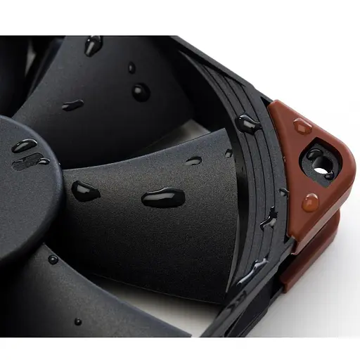 Вентилятор Noctua iPPC для корпуса 120x120x25мм SSO2 450-2000 об/мин 29,7 дБ 4pin PWM чёрный (NF-F12iPPC-2000 IP67 PWM) - фото 3