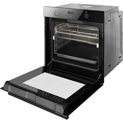 Духовой шкаф электрический Hansa 77 л A дисплей конвекция черный - фото 4