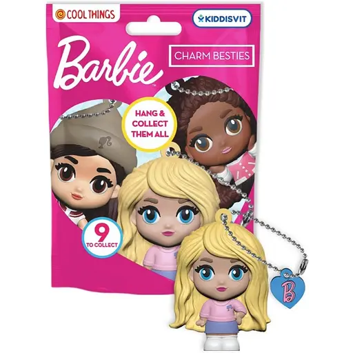 Фігурка-сюрприз на ланцюжку Кращі подружки Cool Things BR052 серії Barbie - фото 1