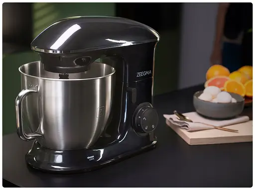 Тестомес миксер планетарный Zeegma PLANEET CHEF BLACK 2200 Вт - фото 9