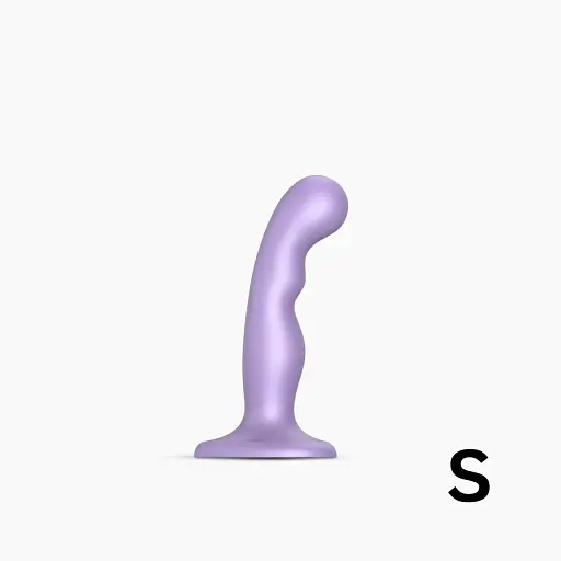 Насадка для страпону Strap-On-Me Dildo Plug P&G Lilas Metallic S - фото 2