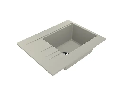 Кухонная мойка гранитная Miraggio Bodrum 650 jasmine 649x500x220 00206803, Береза - фото 3