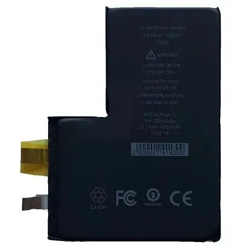 Аккумулятор Apple ALPHA-C. ULTIMA. для iPhone13ProMAX/4650mAh без контроллера