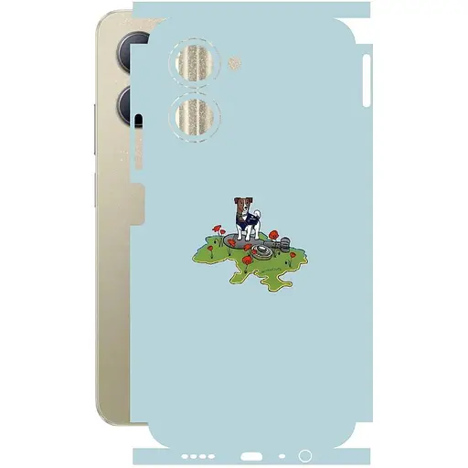 Защитная пленка StatusSKIN для Realme C33 Корпус Винил Патрон 2 - фото 1