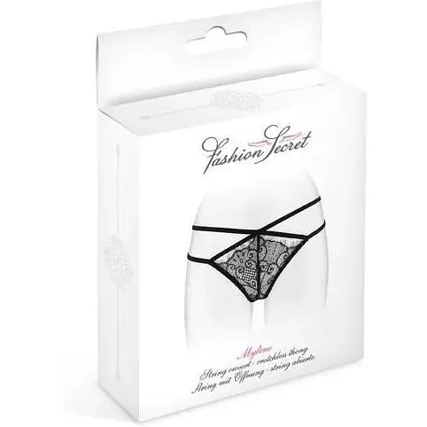 Трусики-стрінги Fashion Secret Mylene Black - фото 3