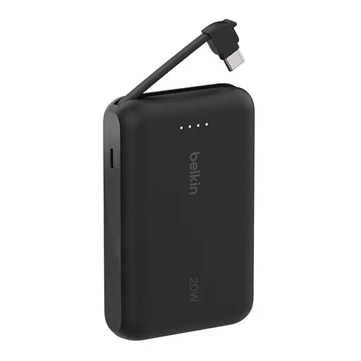 Акумулятор портативний Belkin BoostCharge 10000 mAh 20W Black (BPB021HQBK) - фото 4
